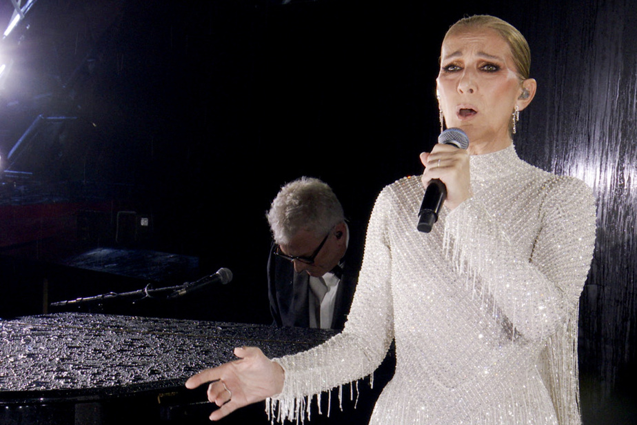 Céline Dion chante sur la Tour Eiffel aux JO de Paris